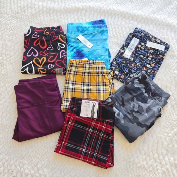 Leggings Bundle Women's Size Small NEW 7 leggings - Picture 8 of 8